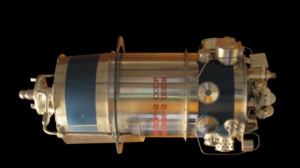 Model ruského satelitu Meteor 2